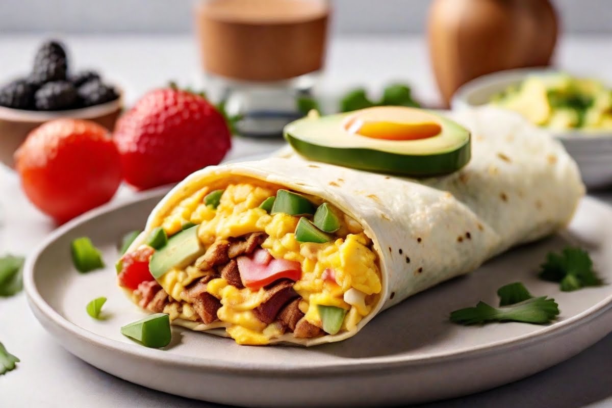 Keto Breakfast Burrito