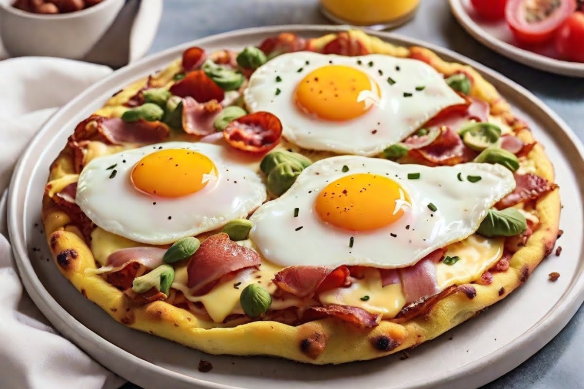 Keto Breakfast Pizza