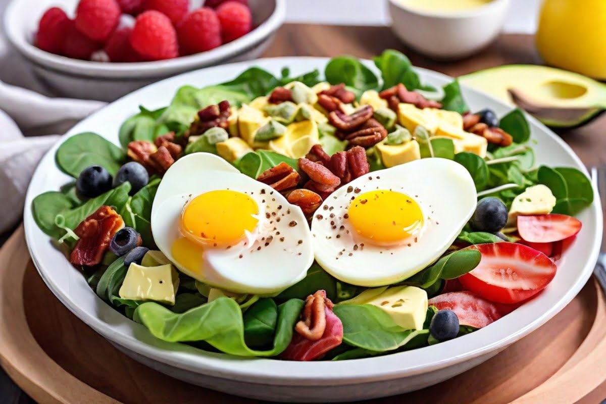 Keto Breakfast Salad