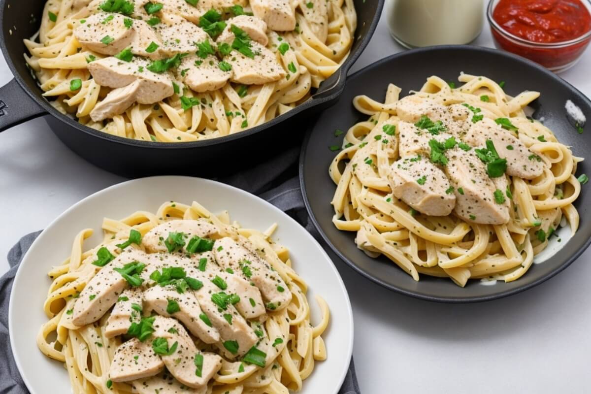 Keto Chicken Alfredo