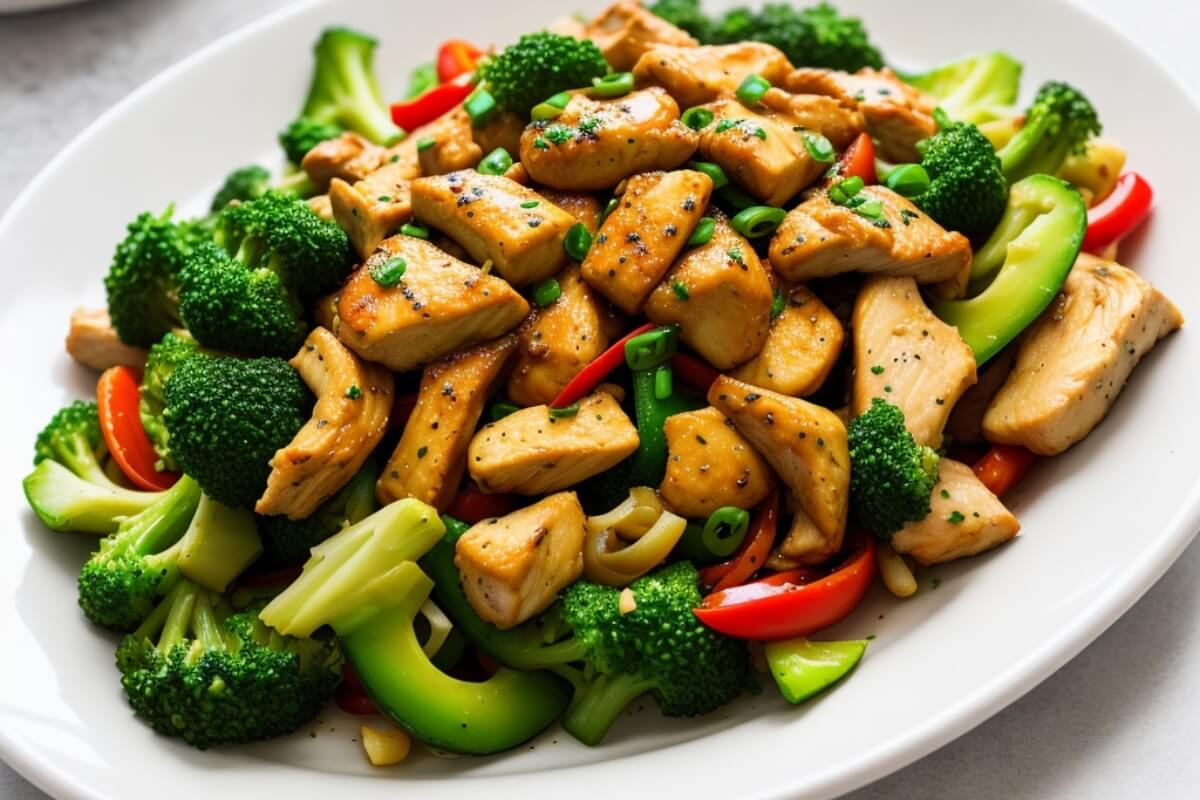 Keto Chicken Stir-Fry