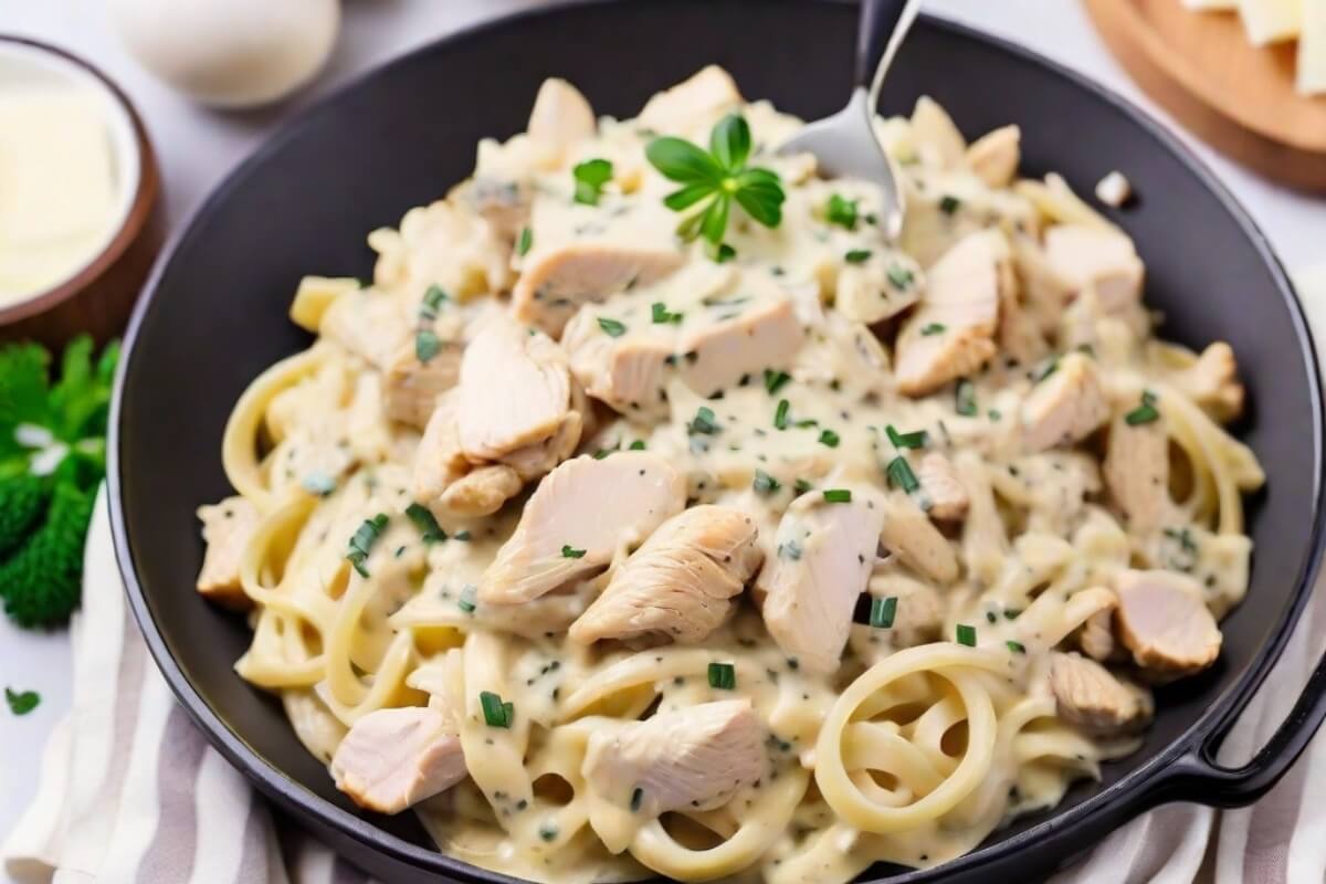 Keto Diet Recipe Chicken Alfredo