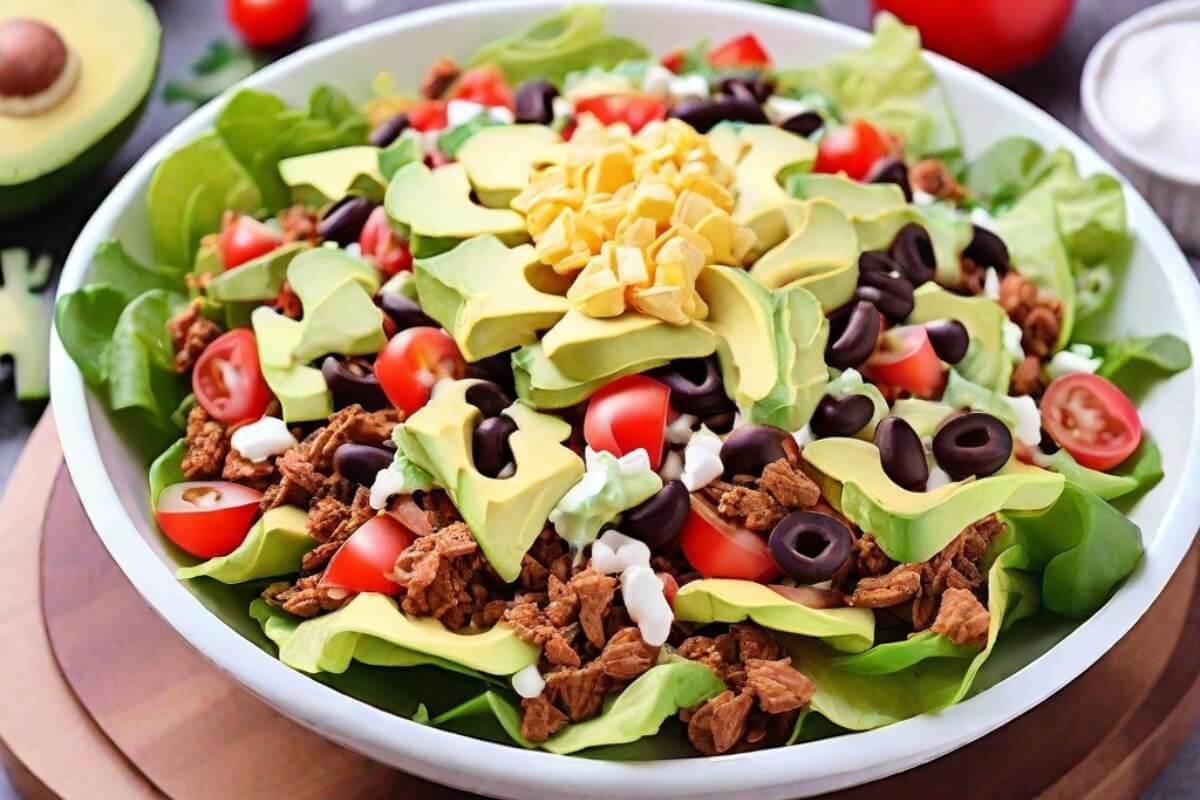 Keto Diet Recipe Taco Salad