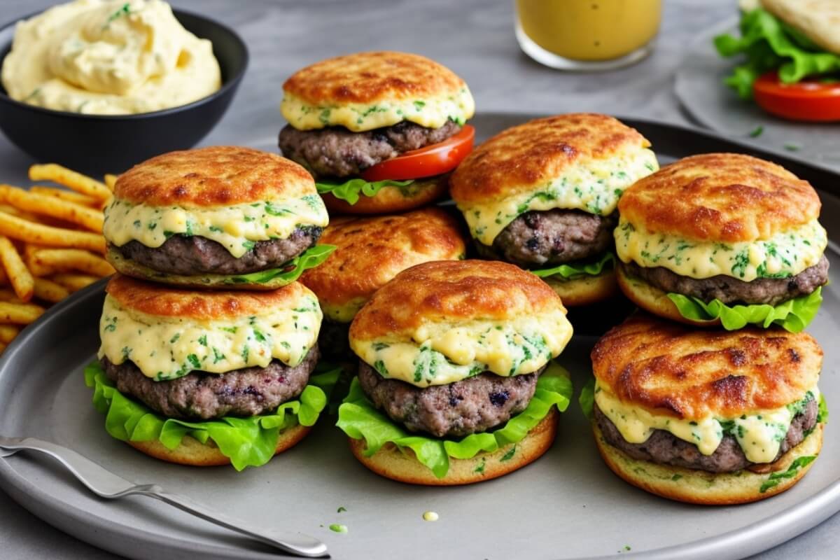 Keto butter burgers