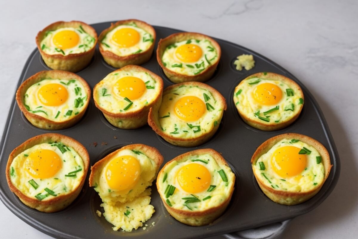 Keto egg muffins