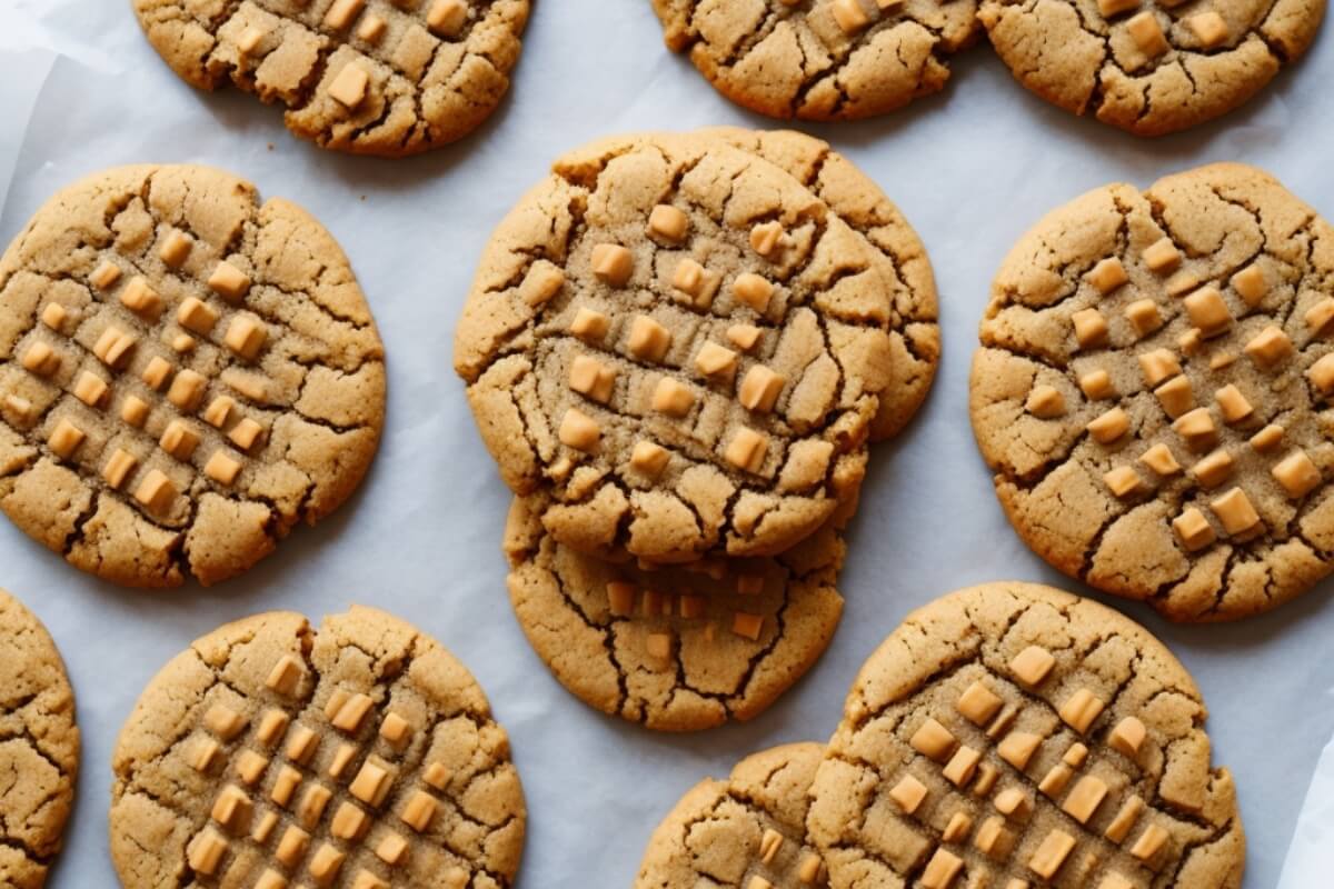 Keto peanut butter cookies