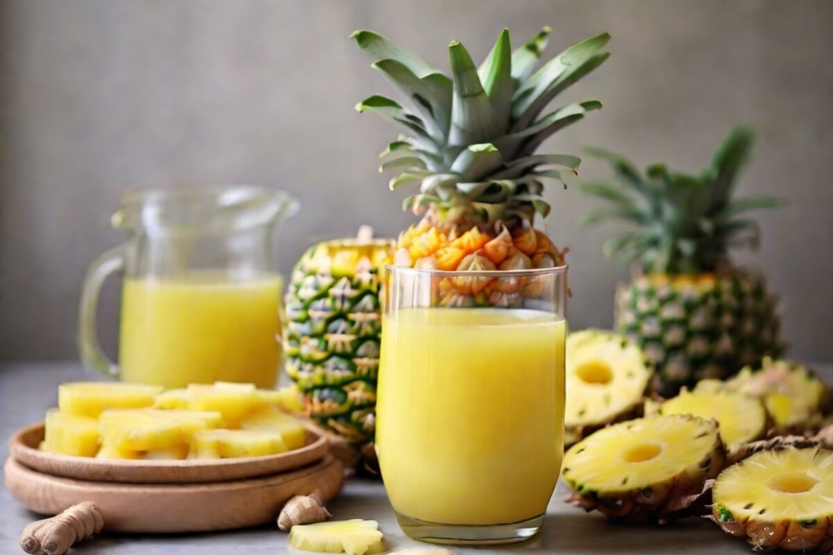 Pineapple Ginger Cleansing Juice