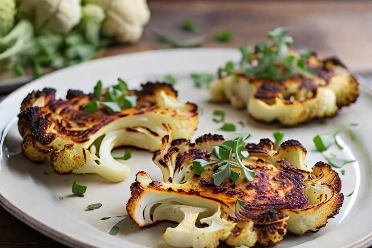 Roasted Cauliflower Steaks