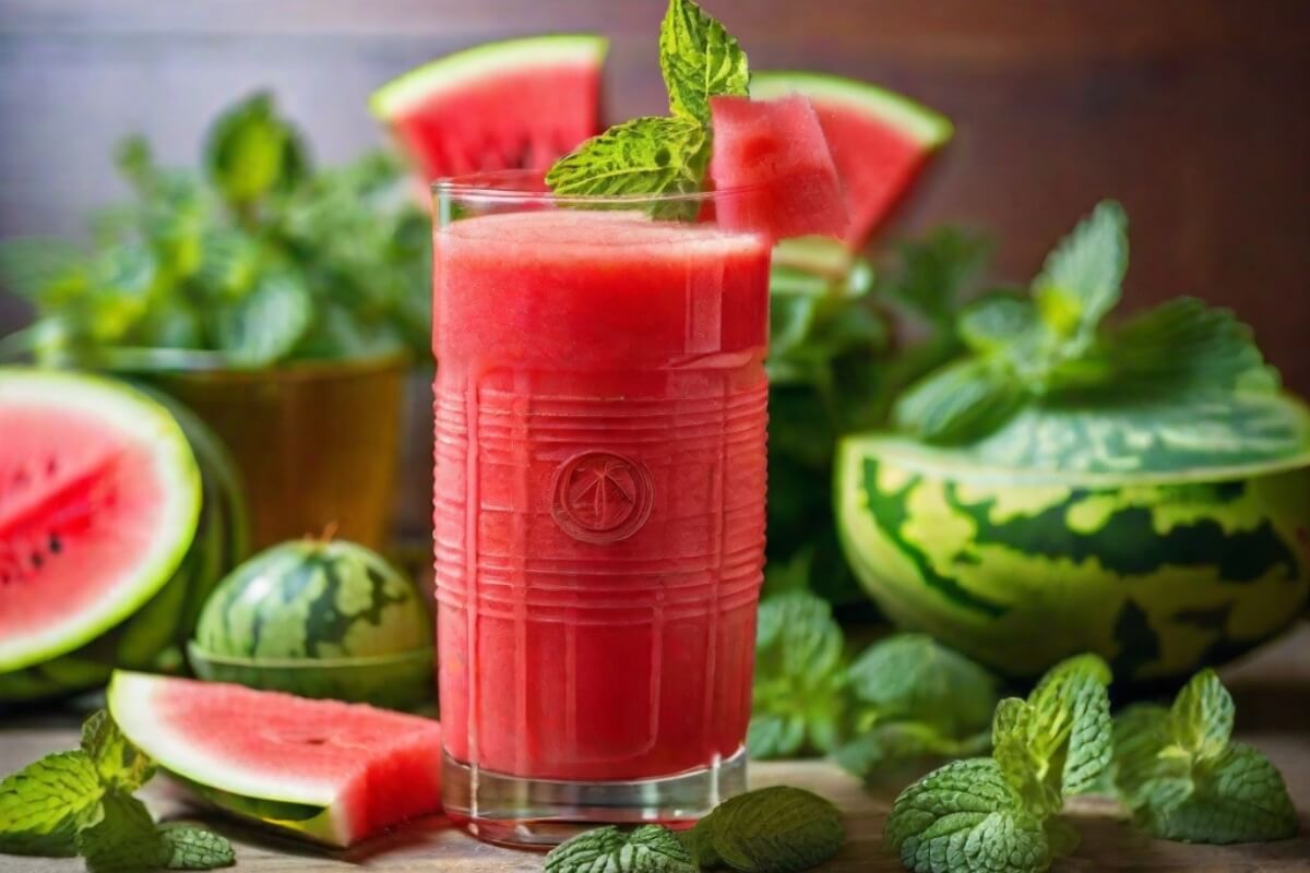 Watermelon Mint Detox Juice