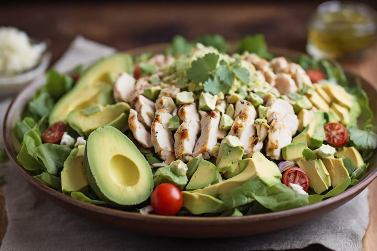 19. Chicken and Avocado Salad