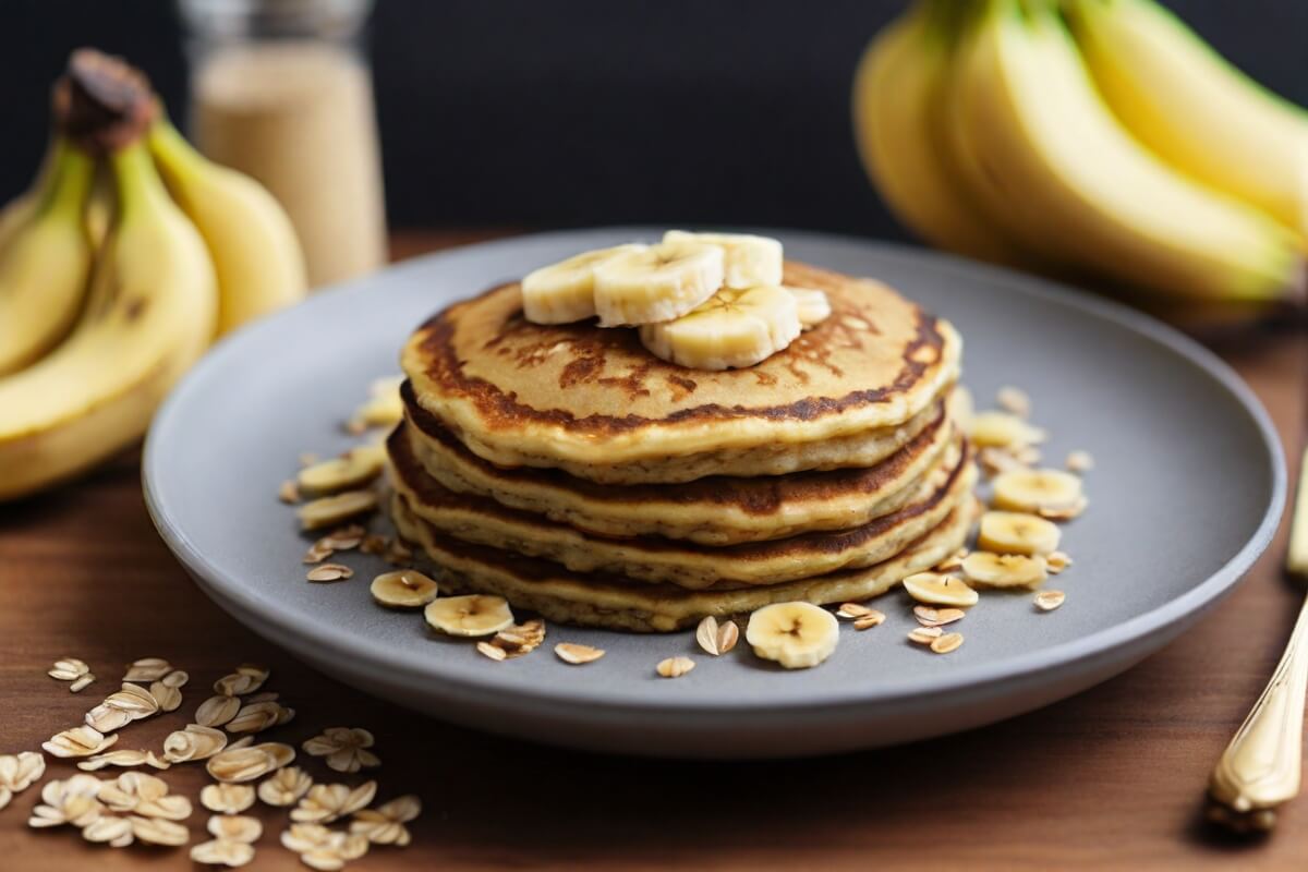 23. Banana and Oat Pancakes