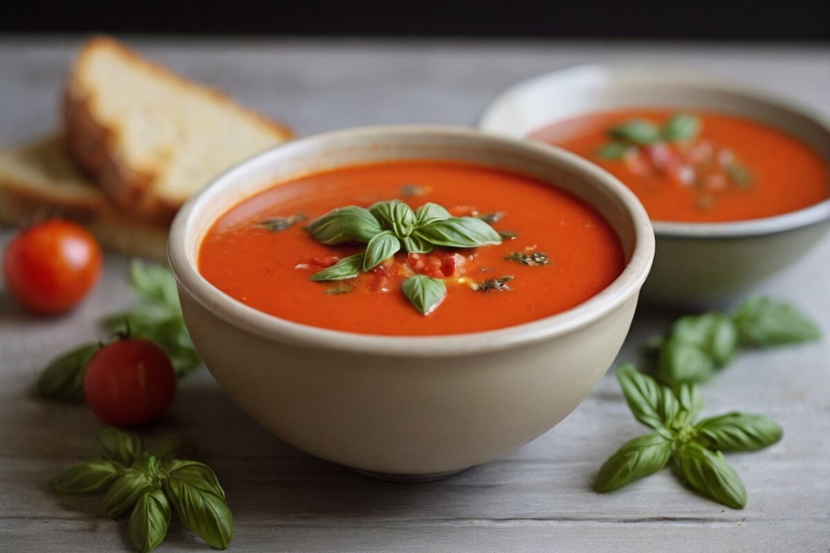 24. Tomato and Basil Soup