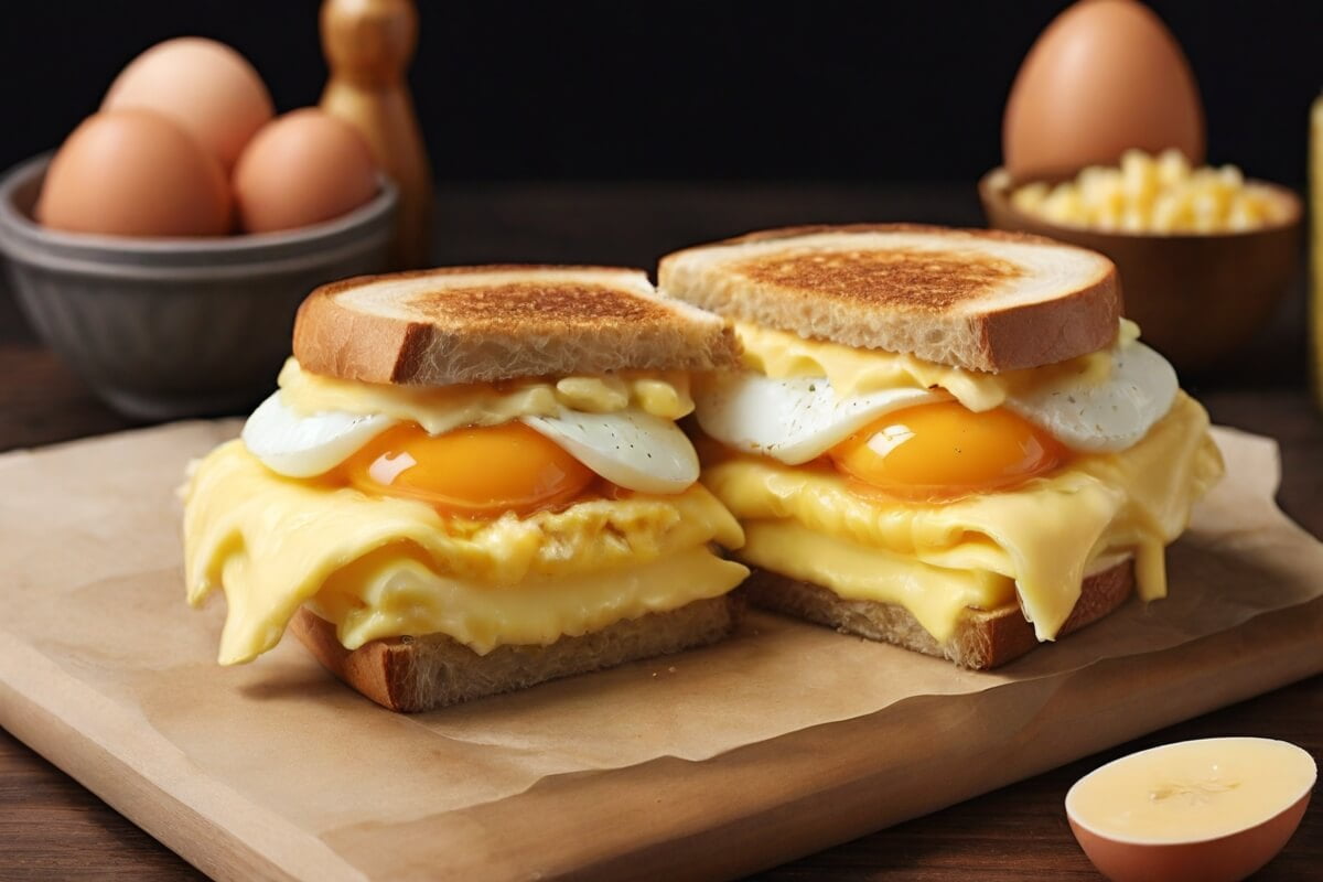 3. Egg and Cheese Sandwich