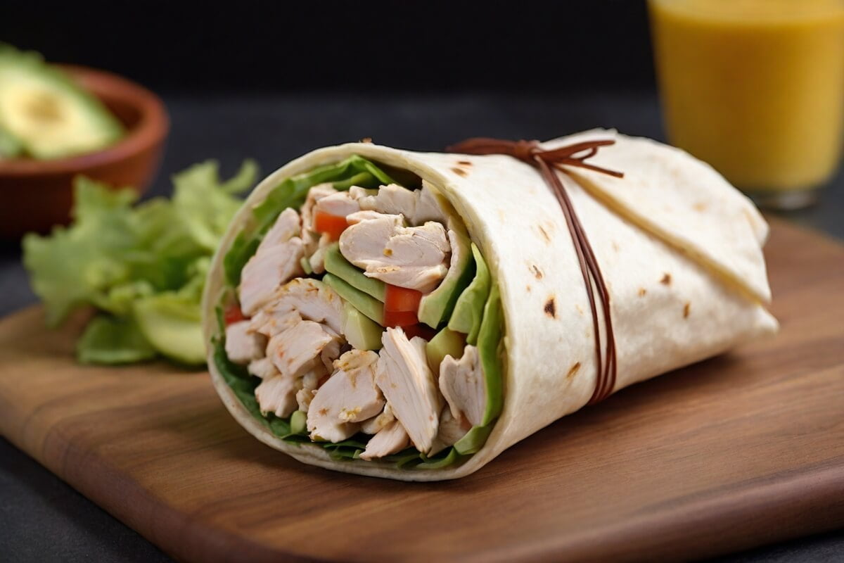 6. Chicken Salad Wrap