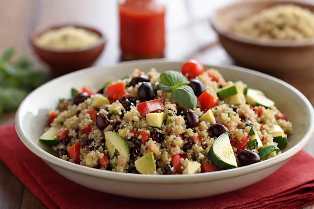 Mediterranean Quinoa Salad